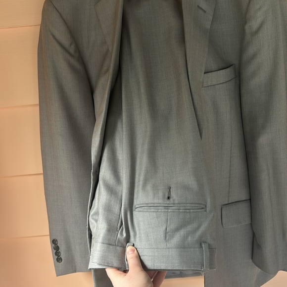 Joseph A Bank Grey Suit Jacket - Picture 4 of 4